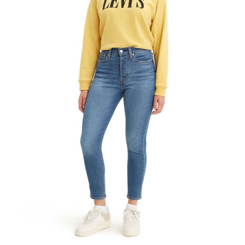 Levi’s Wedgie Icon Skinny Jeans in Sun Devil Mid Medium Wash NEW